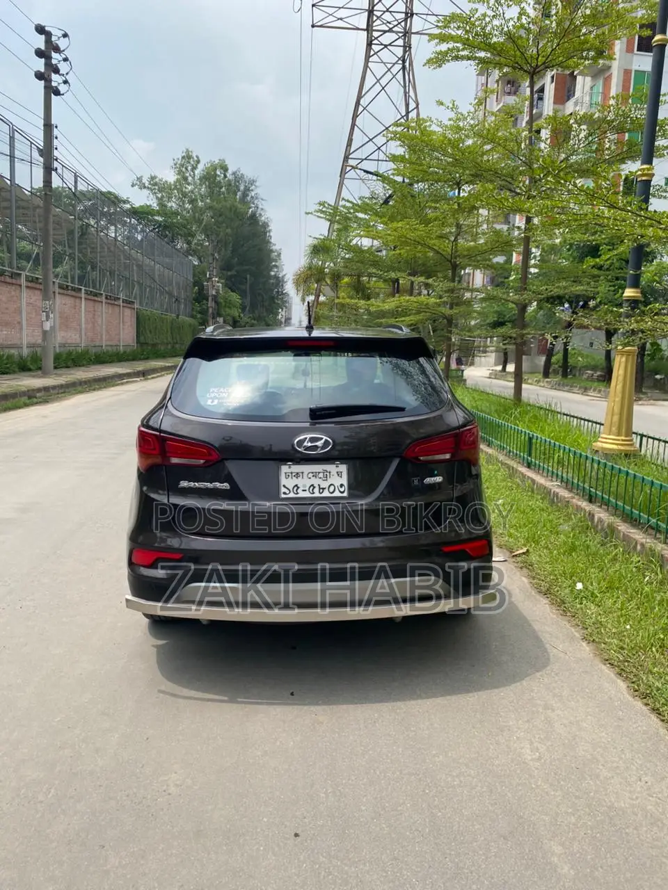 Hyundai Santa Fe Limited Ultimate AWD 2017 Brown