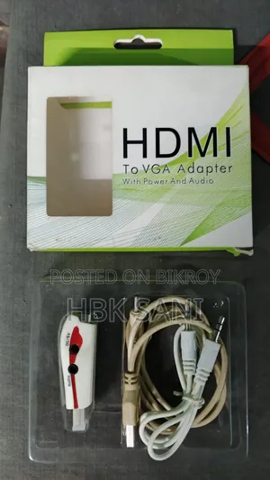 VGA to HDMI Adapter