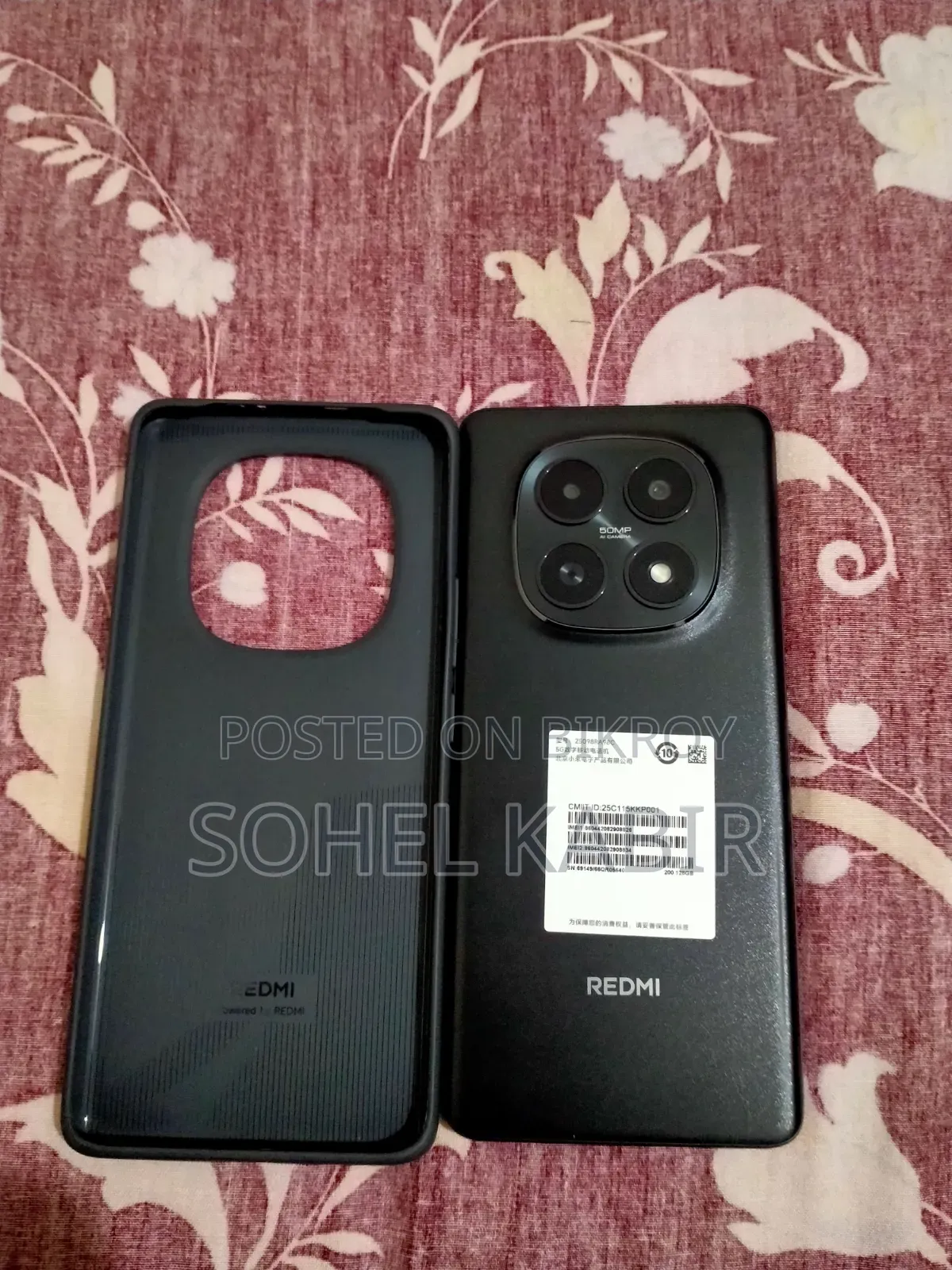 New Xiaomi Redmi Note 15 128 GB Black