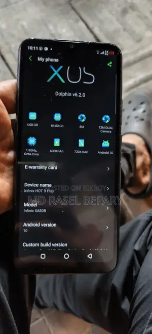 Infinix Hot 9 Play 32 GB Black