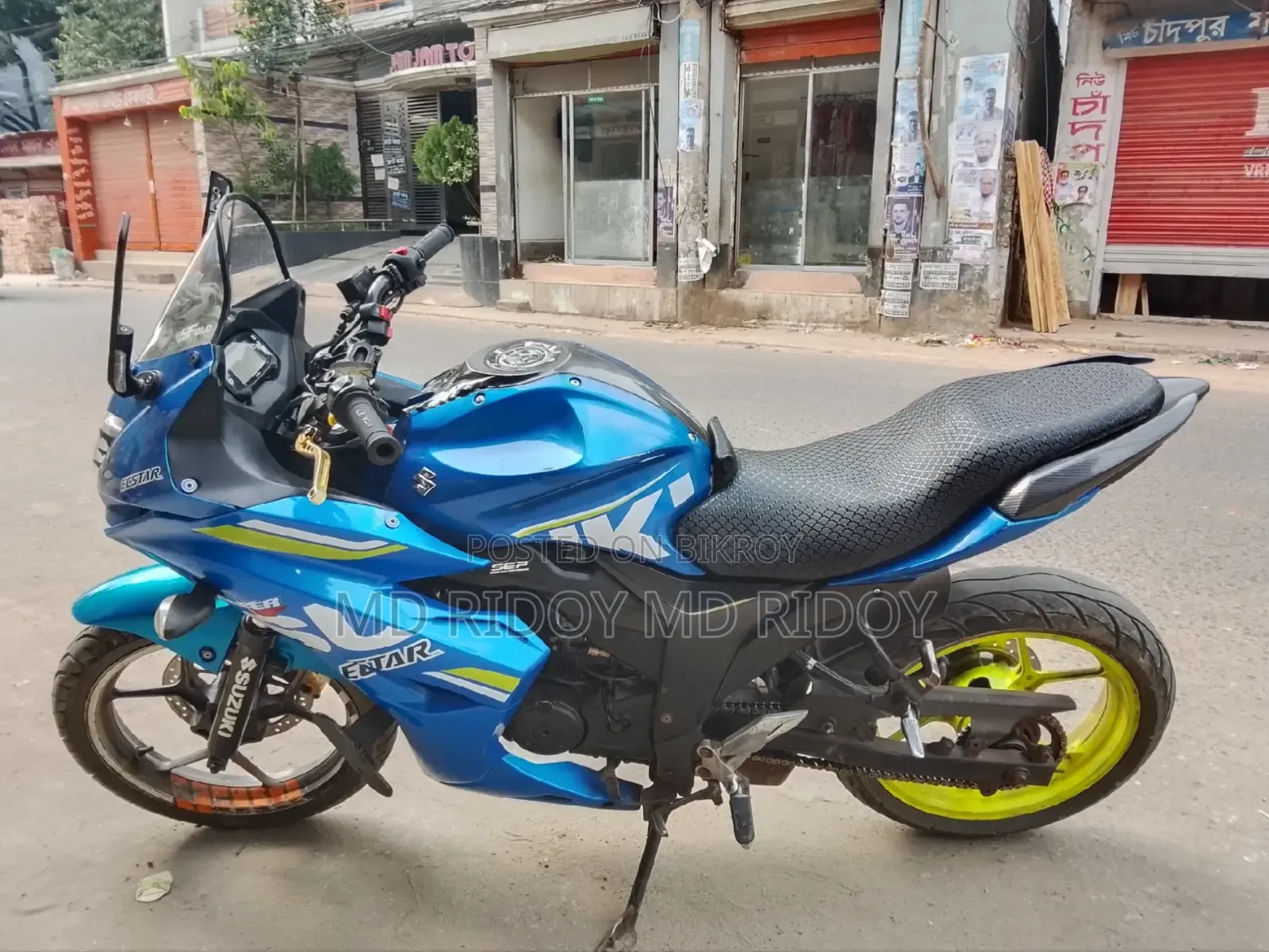 Suzuki Gixxer SF 2017 Blue