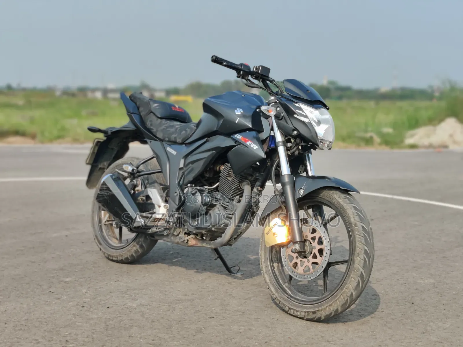 Suzuki Gixxer Monotone 2023 Black