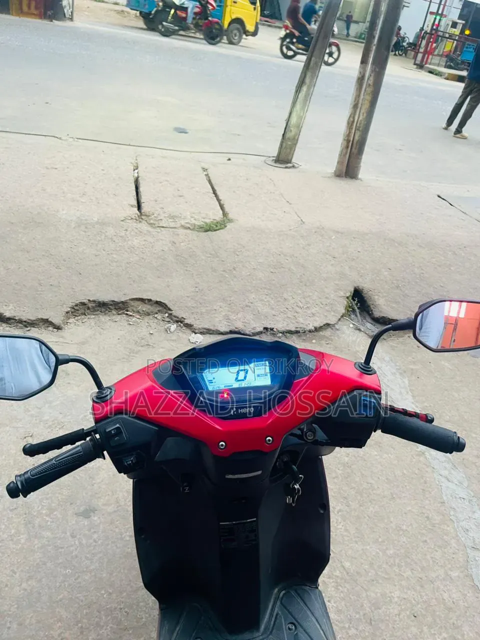 Hero Maestro EDGE 110 XTEC 2024 Red