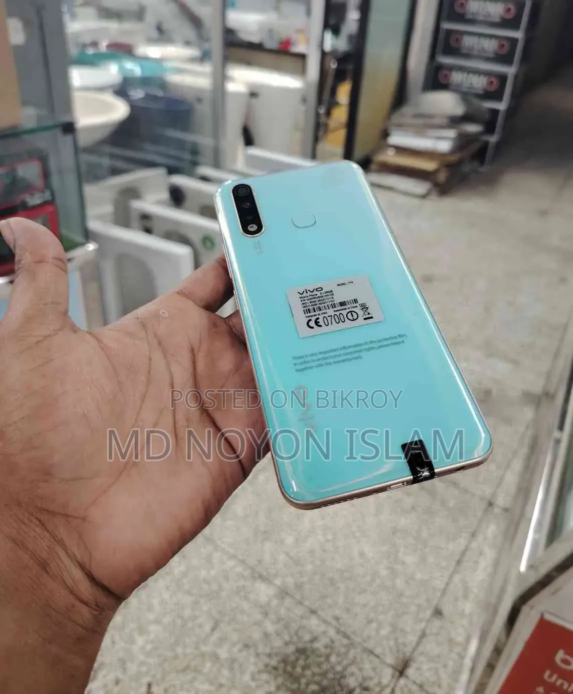 New Vivo Y19 128 GB Orange