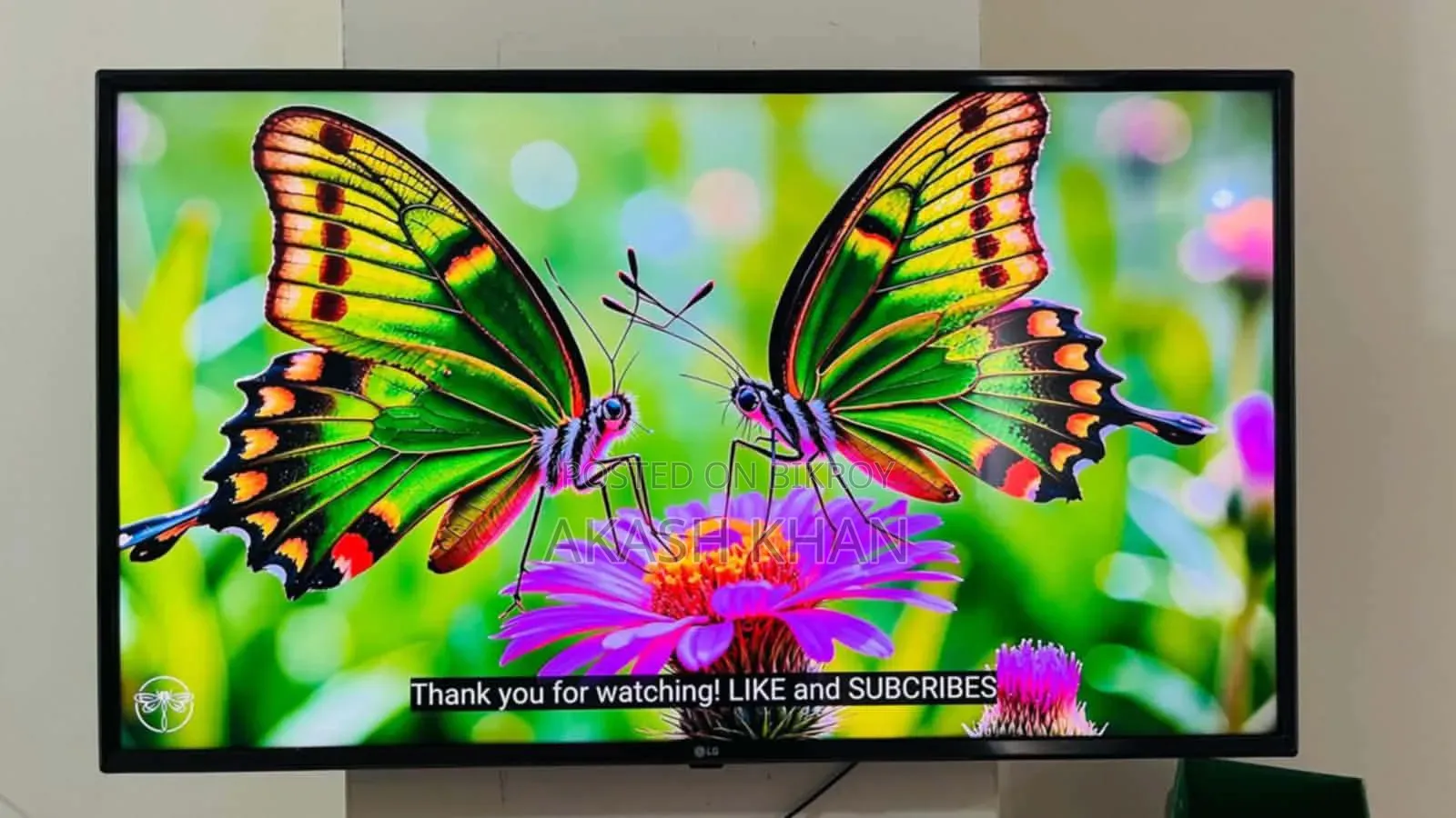 Lg 43" Smart Tv Voice Control (With Box)