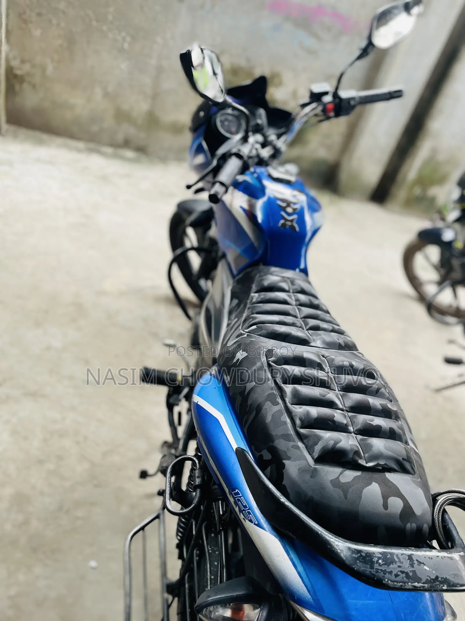 Bajaj Discover 125 2018 Blue