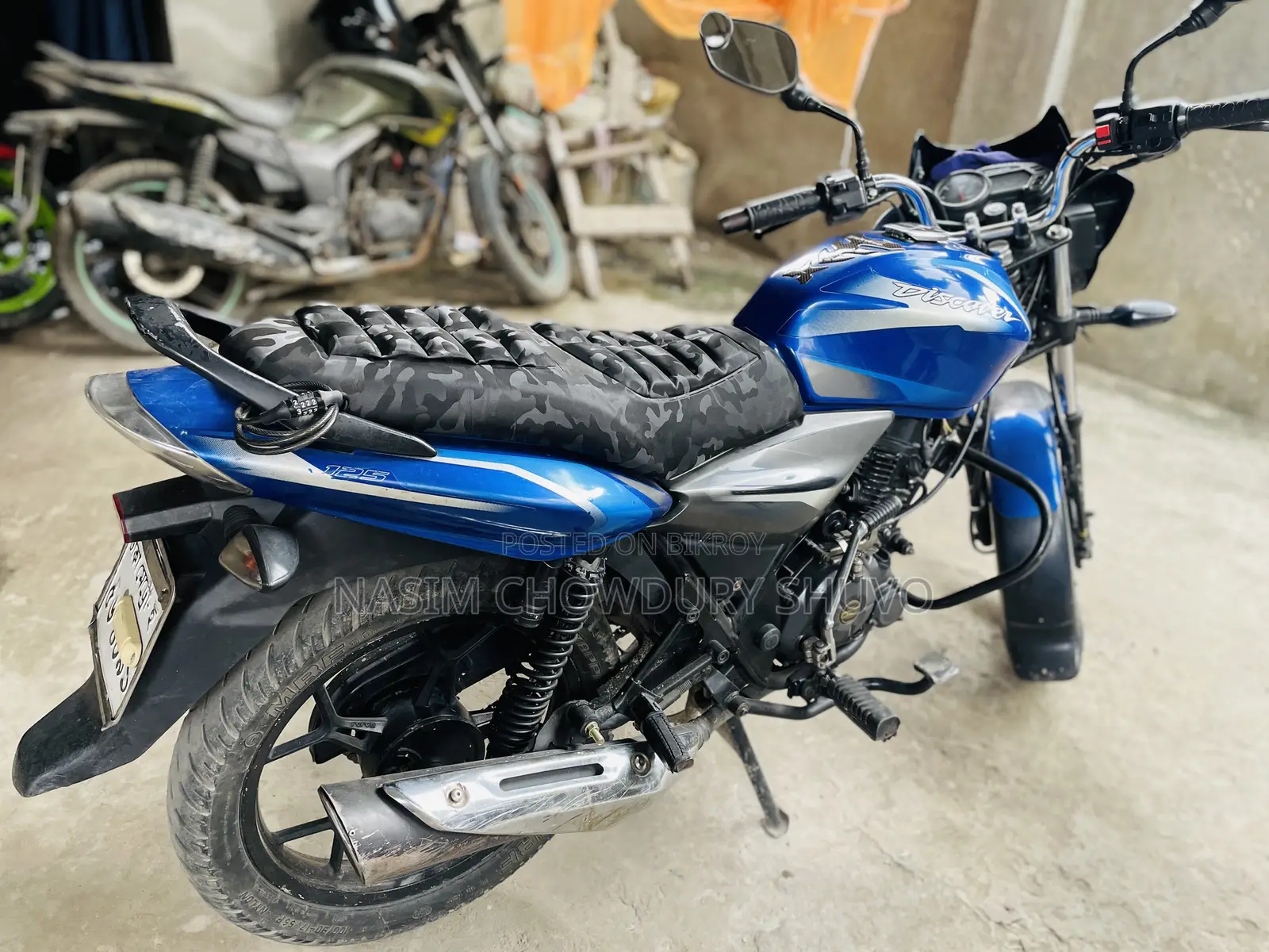 Bajaj Discover 125 2018 Blue