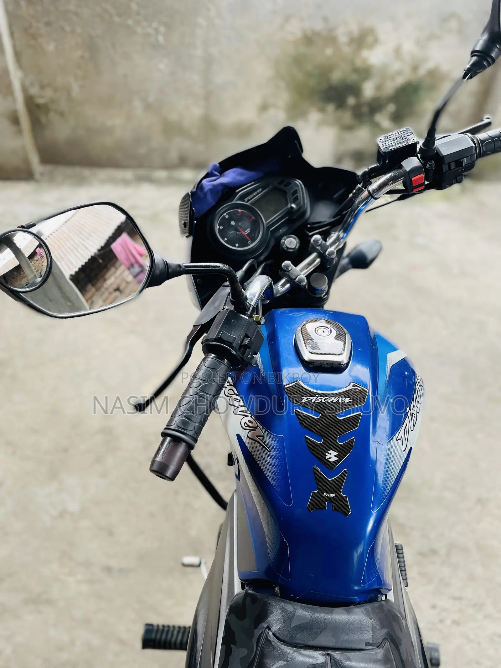 Bajaj Discover 125 2018 Blue