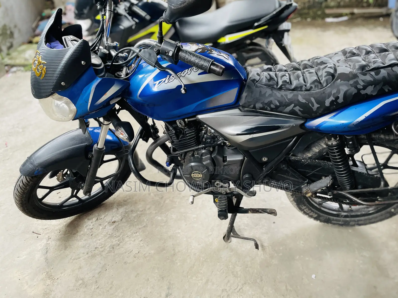 Bajaj Discover 125 2018 Blue