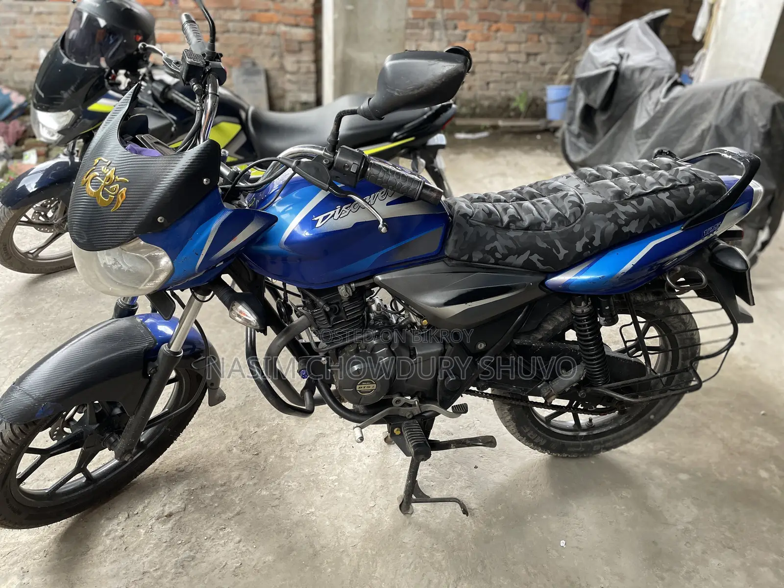 Bajaj Discover 125 2018 Blue