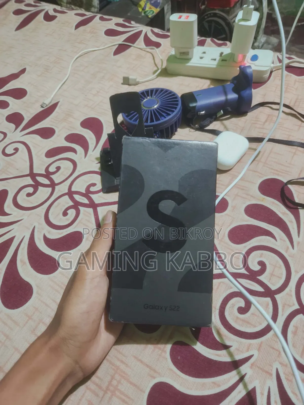 স্যামসাং গ্যালাক্সি এস২২ ৫জি ১২৮ জিবি ব্ল্যাক