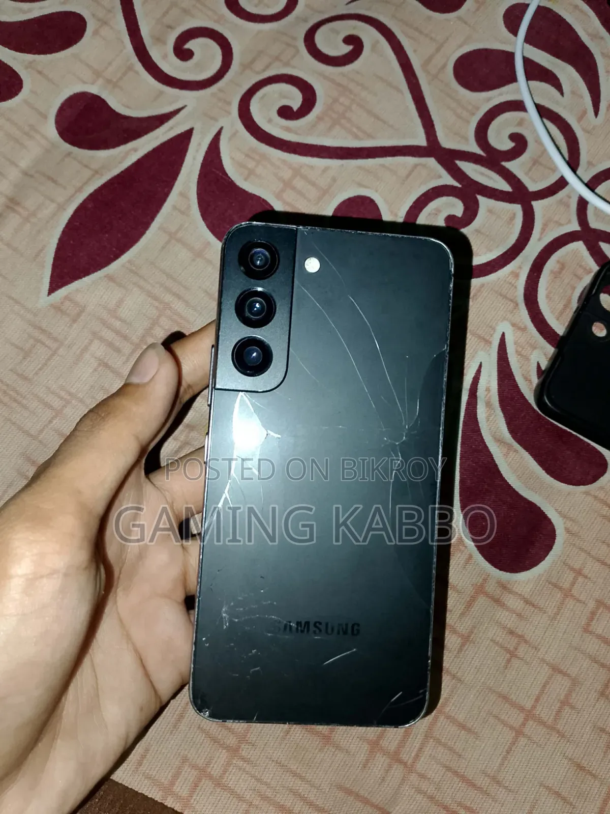 স্যামসাং গ্যালাক্সি এস২২ ৫জি ১২৮ জিবি ব্ল্যাক
