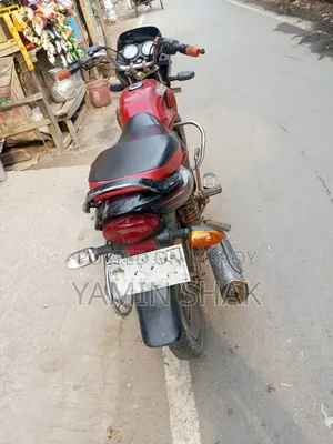 New Bajaj Platina 100 2012 Red