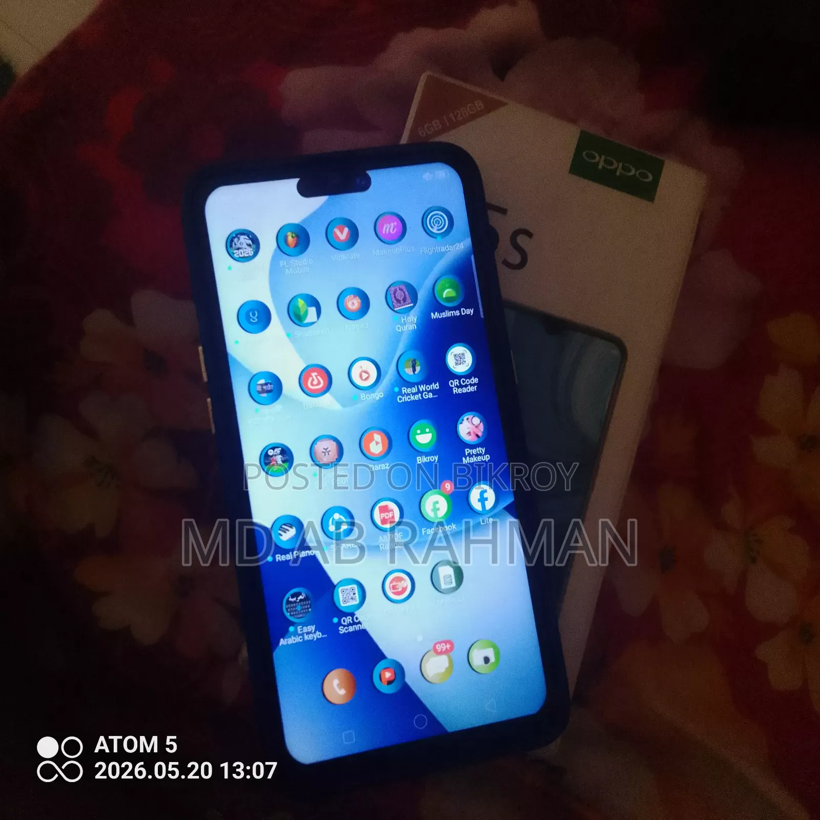 Oppo A5s (AX5s) 64 GB Blue