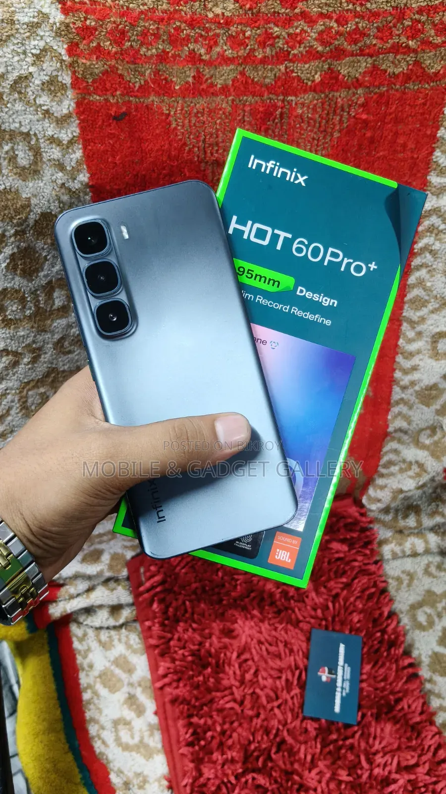 Infinix Hot 60 Pro+ 128 GB Black