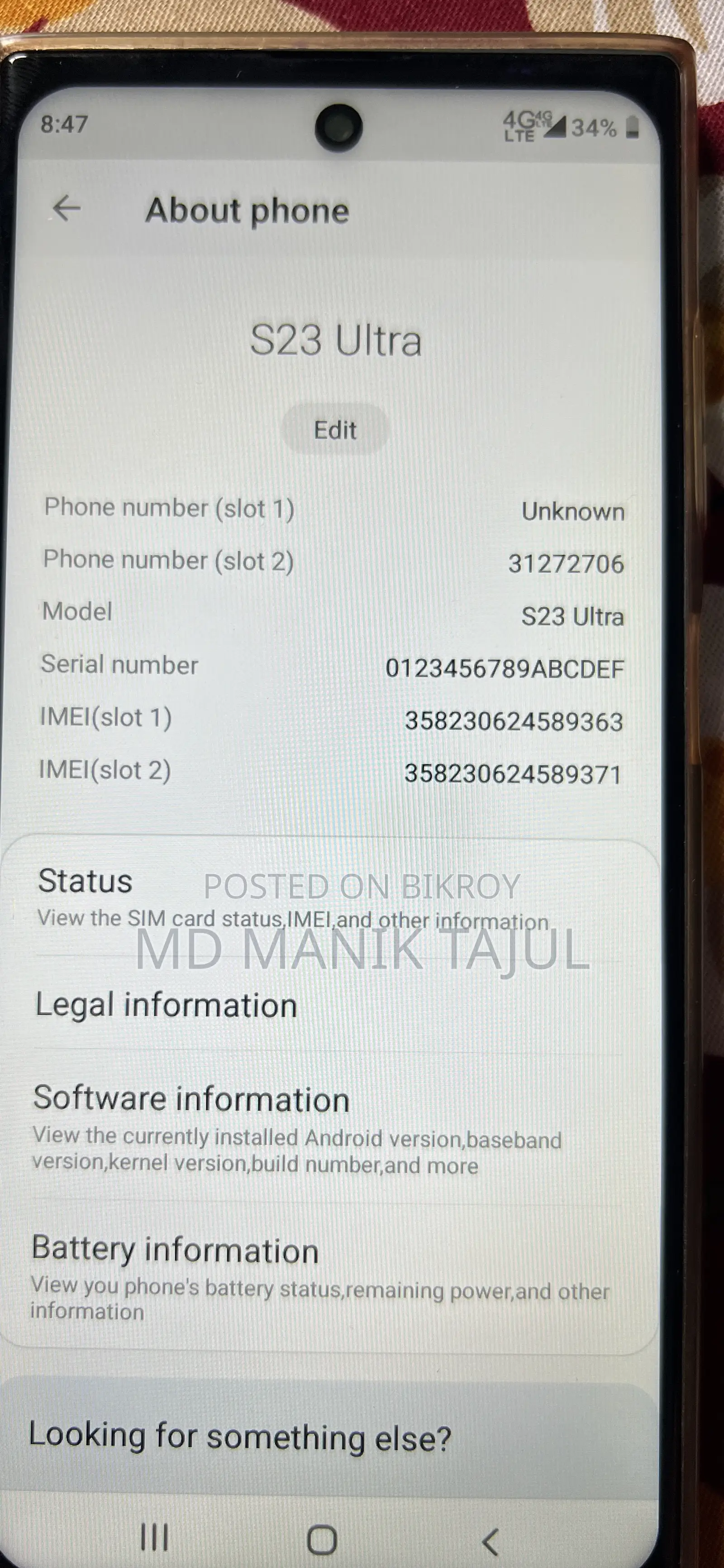 Samsung Galaxy S23 Ultra 256 GB Green