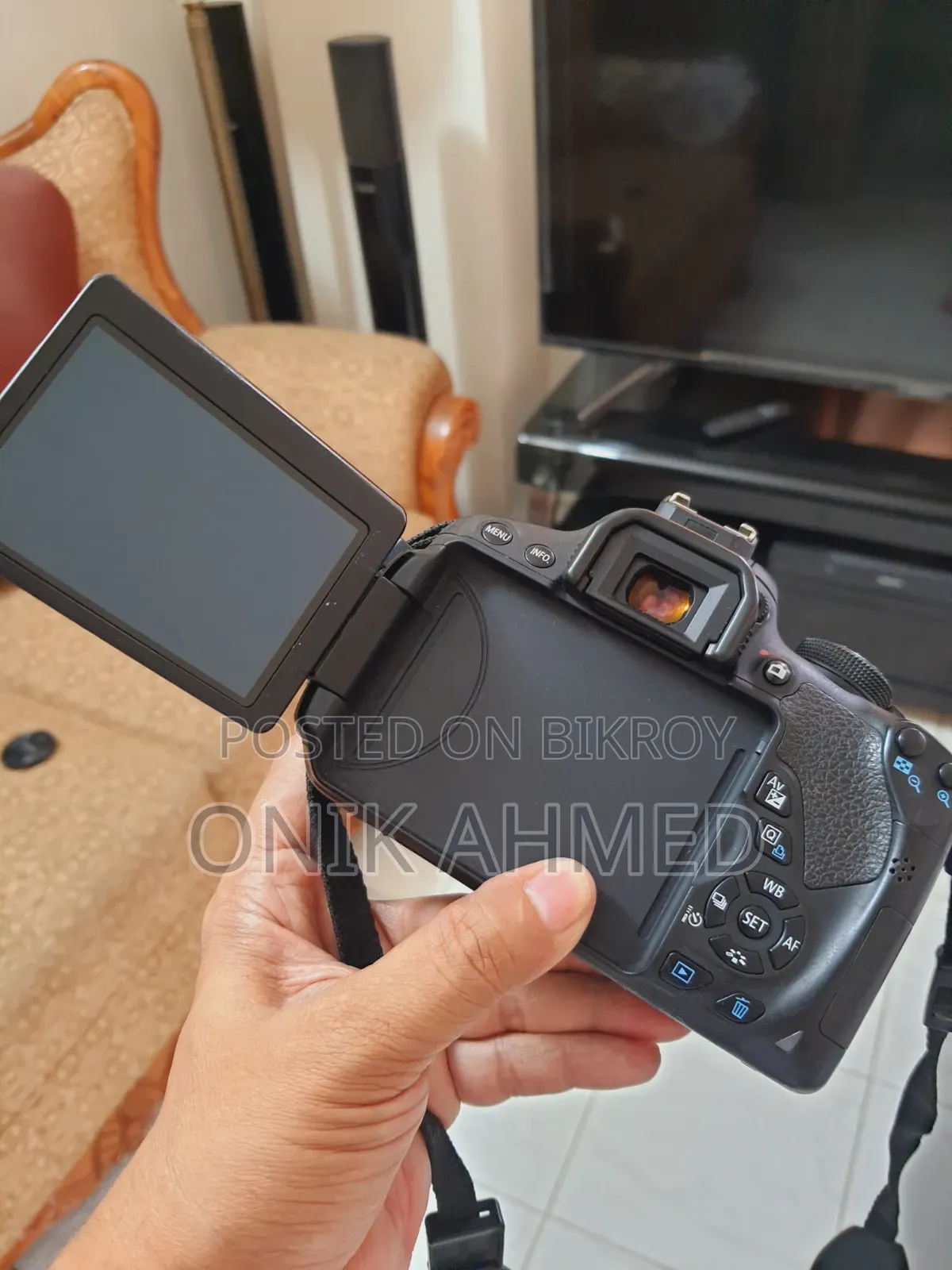 Canon 700d With Prime Lens