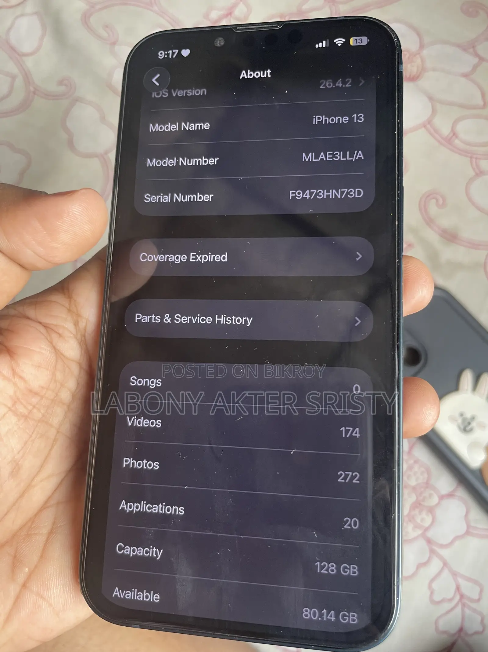 Apple iPhone 13 128 GB Black