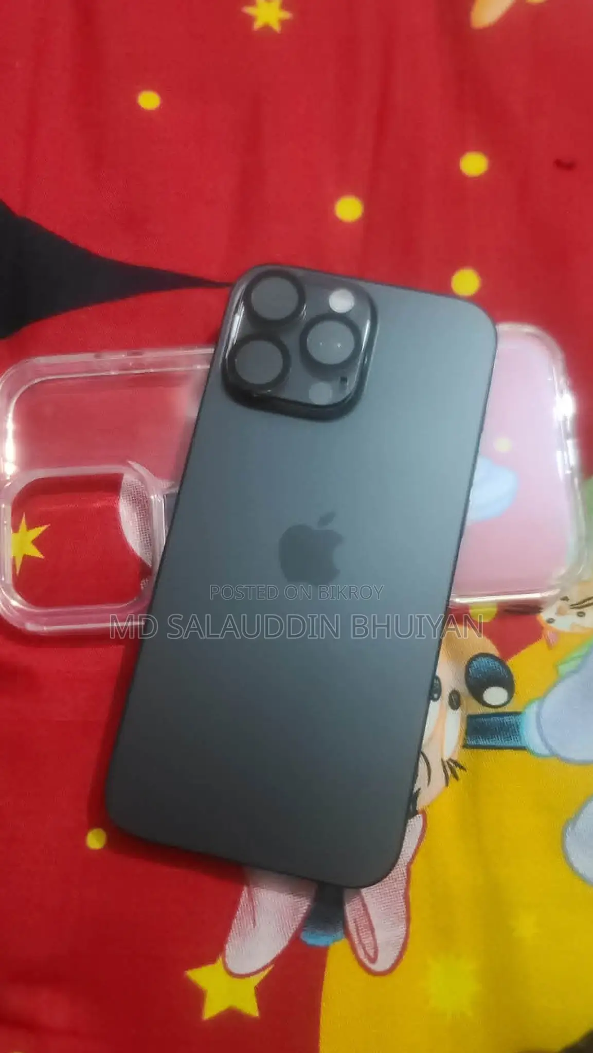 অ্যাপল আইফোন ১৬ প্রো ম্যাক্স ৫১২ জিবি ব্ল্যাক