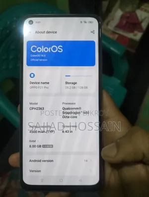 Oppo F21 Pro 128 GB Orange