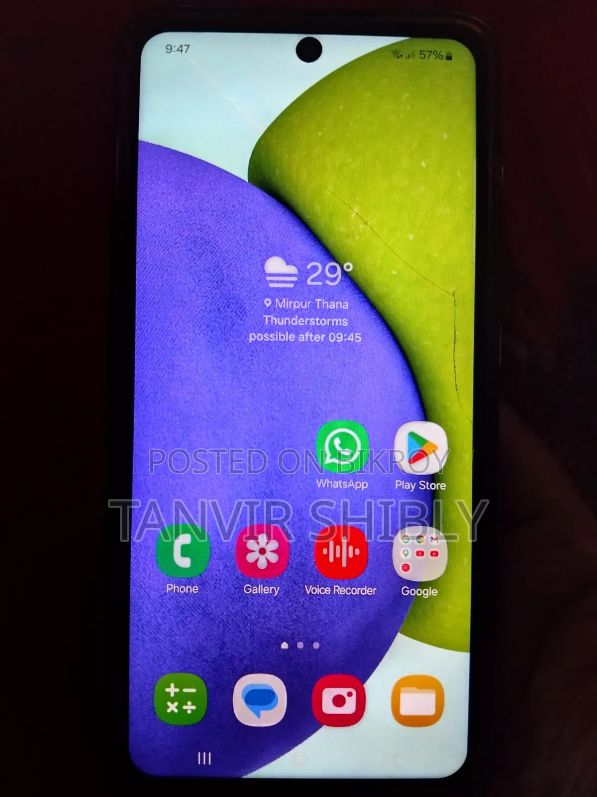 Samsung Galaxy A52 128 GB Blue