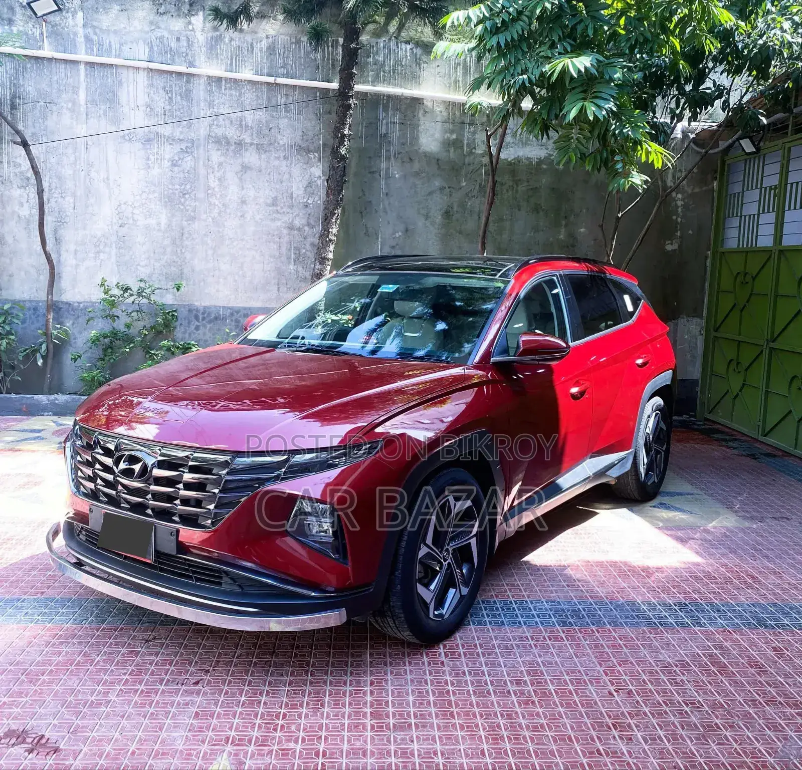 Hyundai Tucson 2021 Red