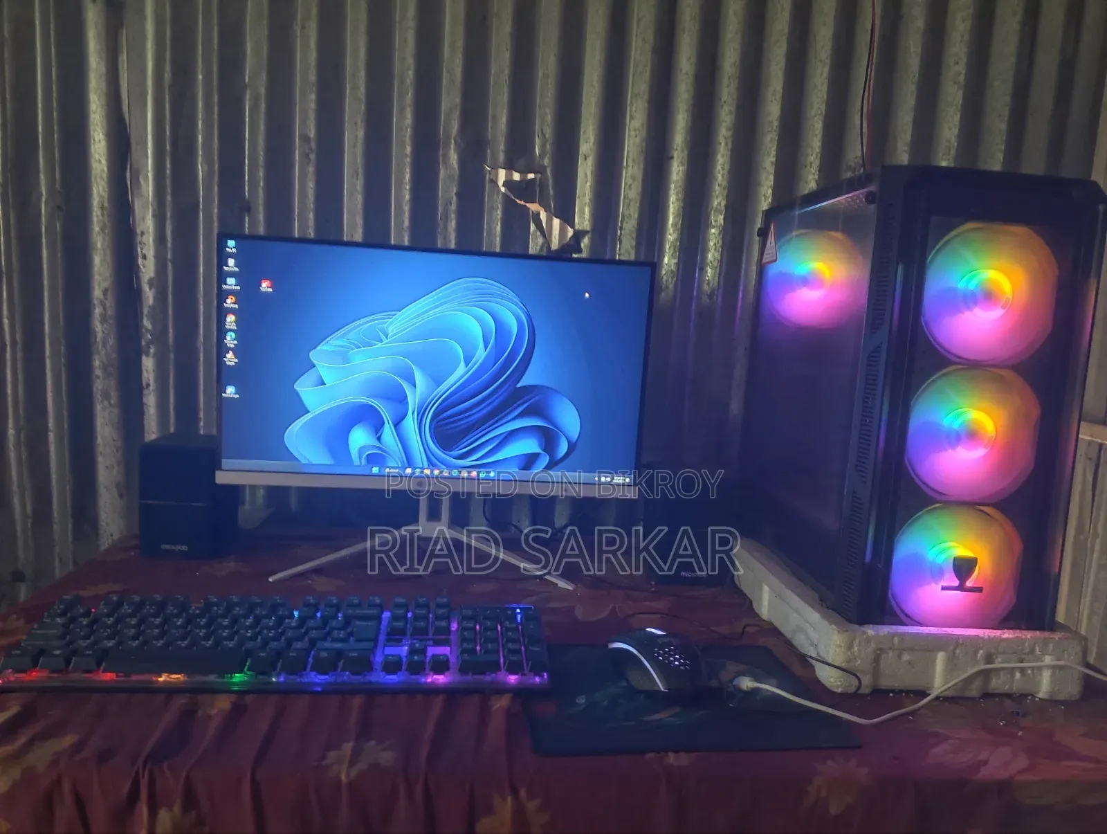 New Desktop Computer 8GB Intel Core I7 HDD+SSD 256GB
