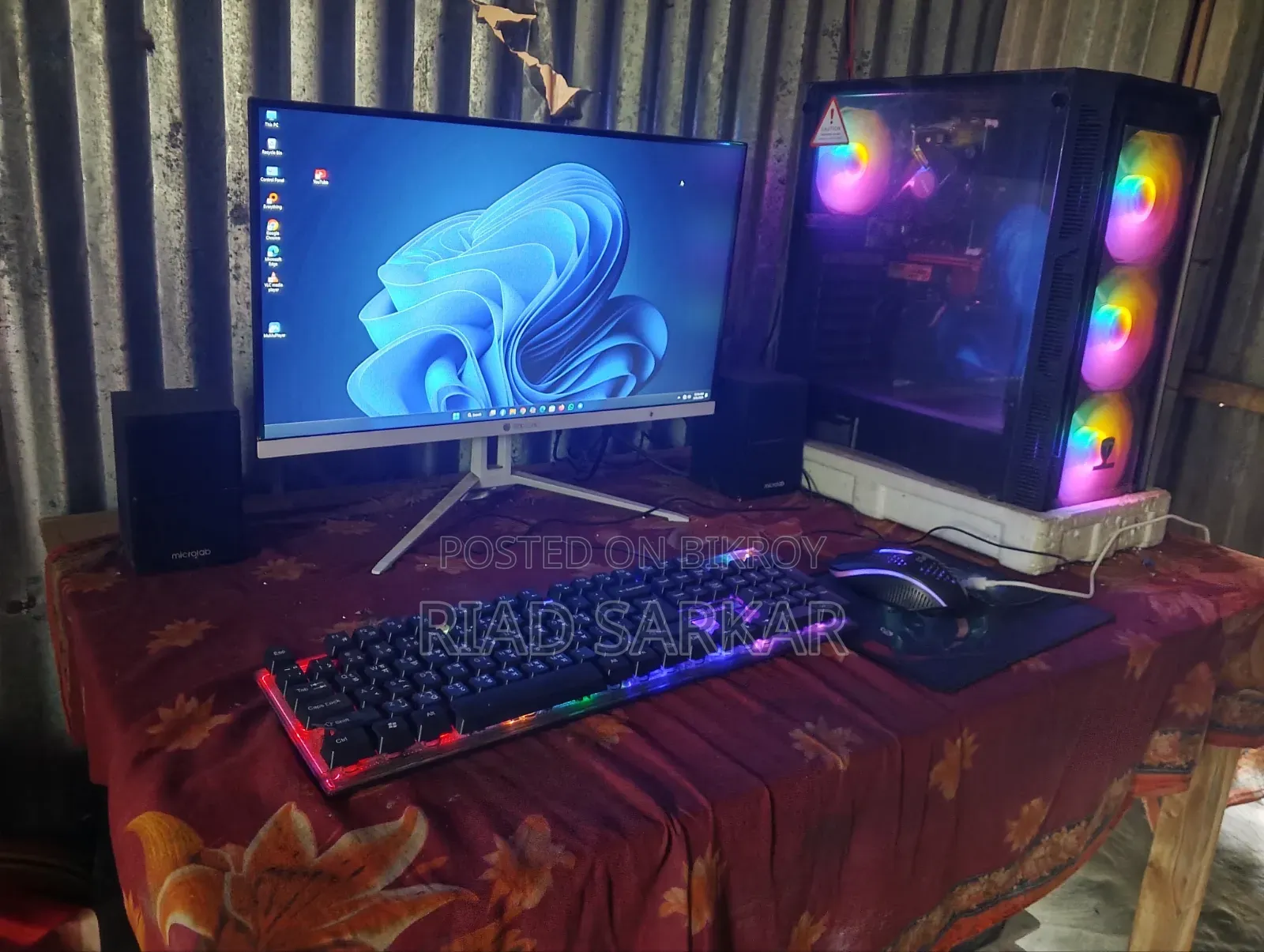 New Desktop Computer 8GB Intel Core I7 HDD+SSD 256GB