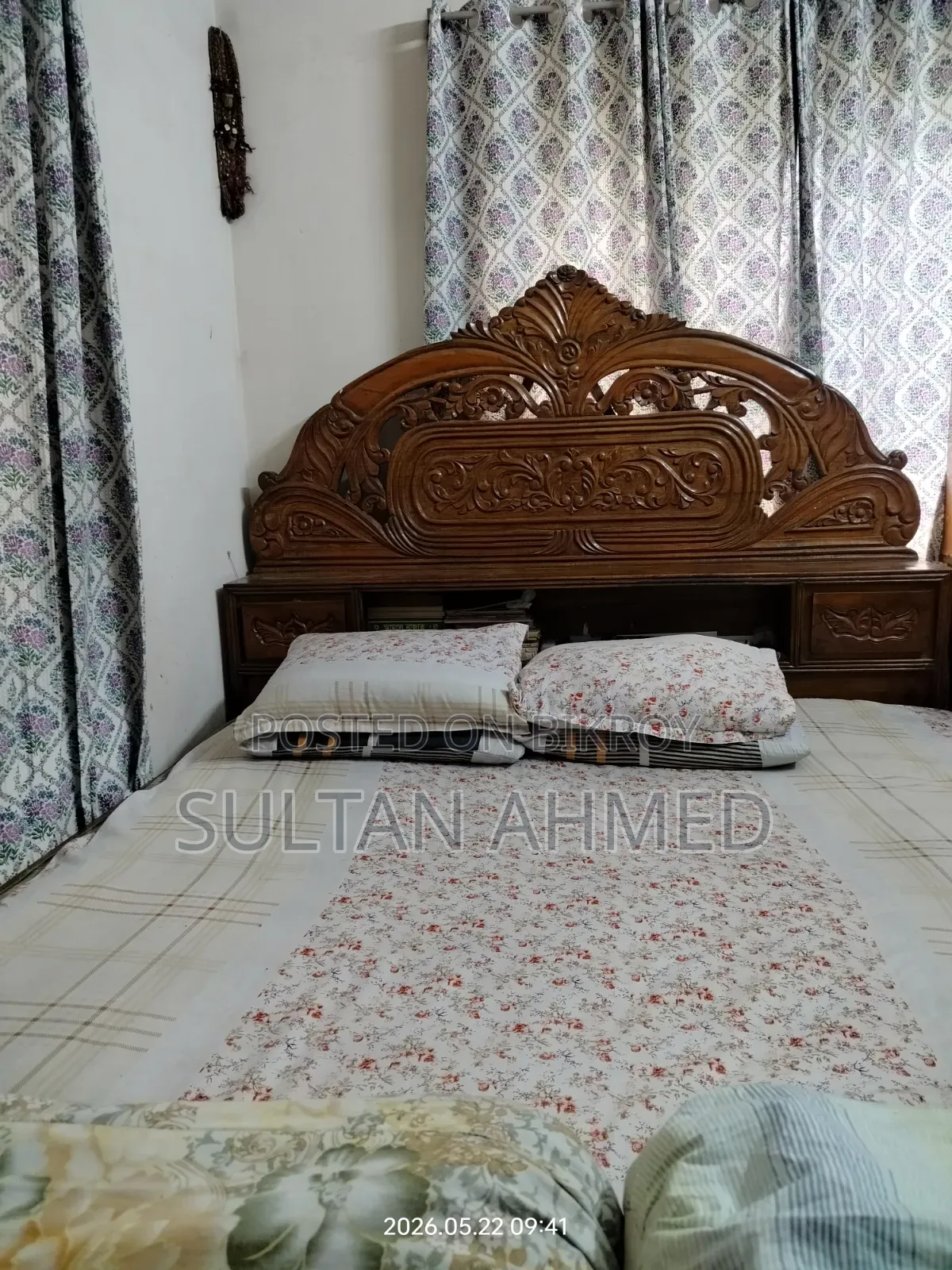 Wooden Bed