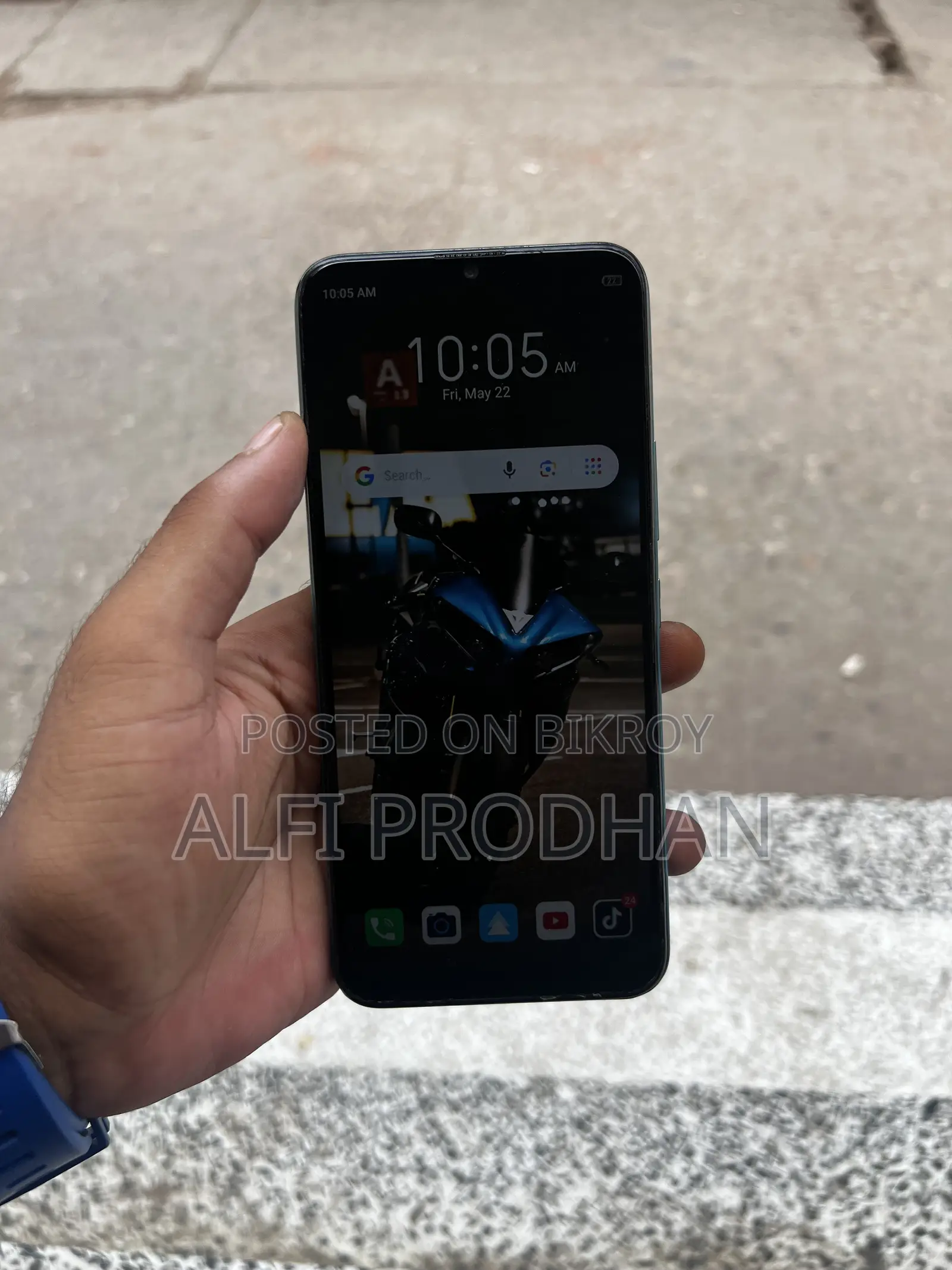 Itel Vision 2S 32 GB Blue