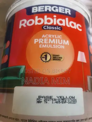 Berger Robbialac Classic Acrylic Premium Emulsion Paint