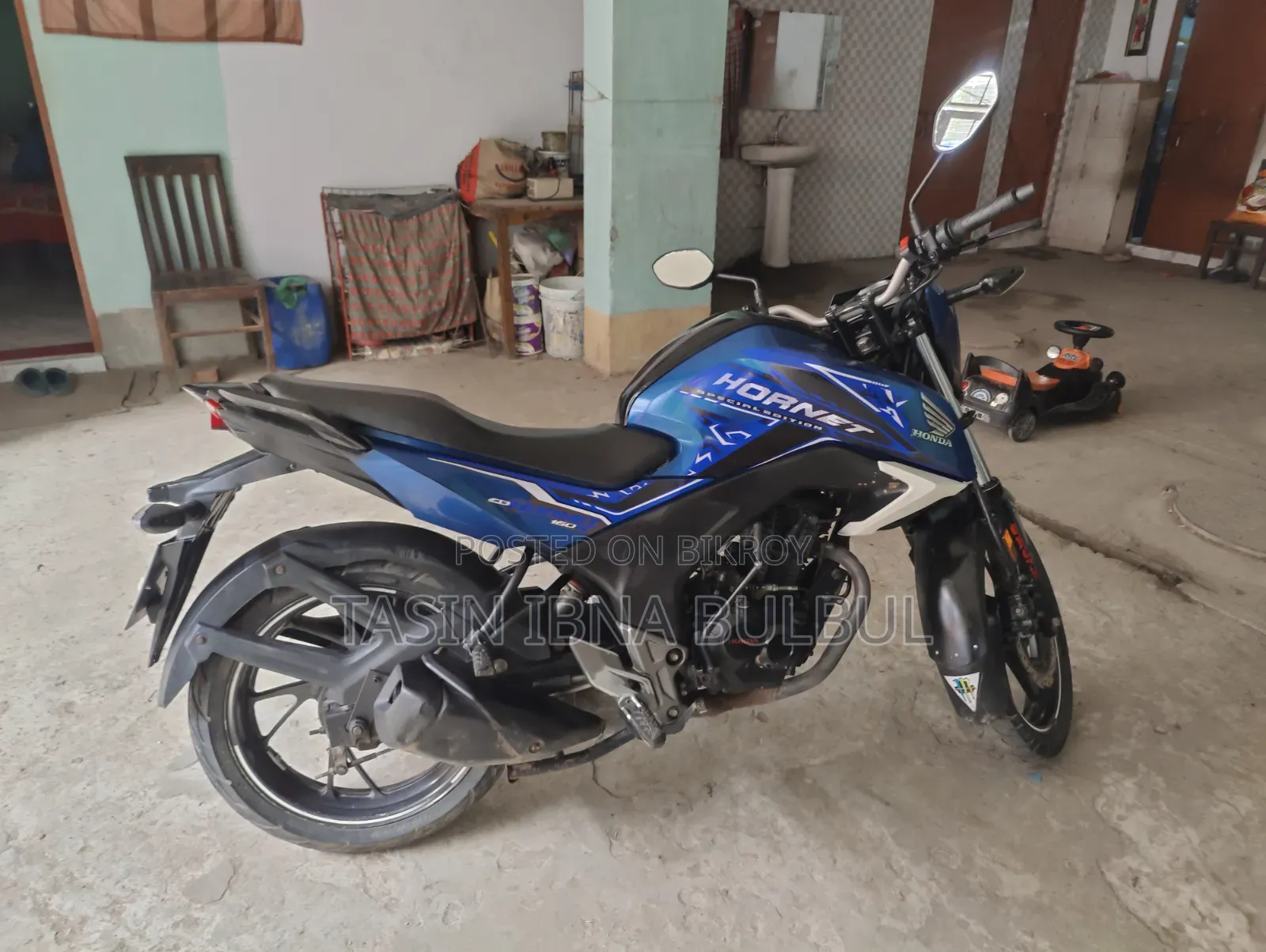Honda Hornet 2019 Blue