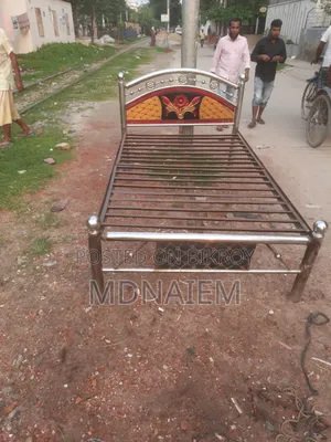 Old Steel Bed, Very Good Condition, Available