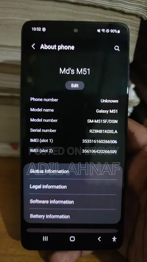 Samsung Galaxy M51 128 GB Blue