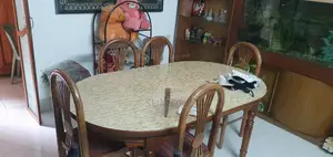 Segun Wood 6 Chair Dining Table