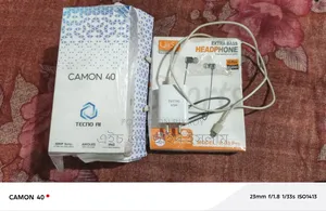 New Tecno Camon 40 256 GB Black
