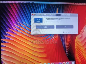 Laptop Apple MacBook 2012 8GB Intel Core I5 SSD 256GB