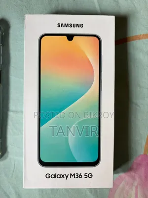 New Samsung Galaxy M36 5G 128 GB Black
