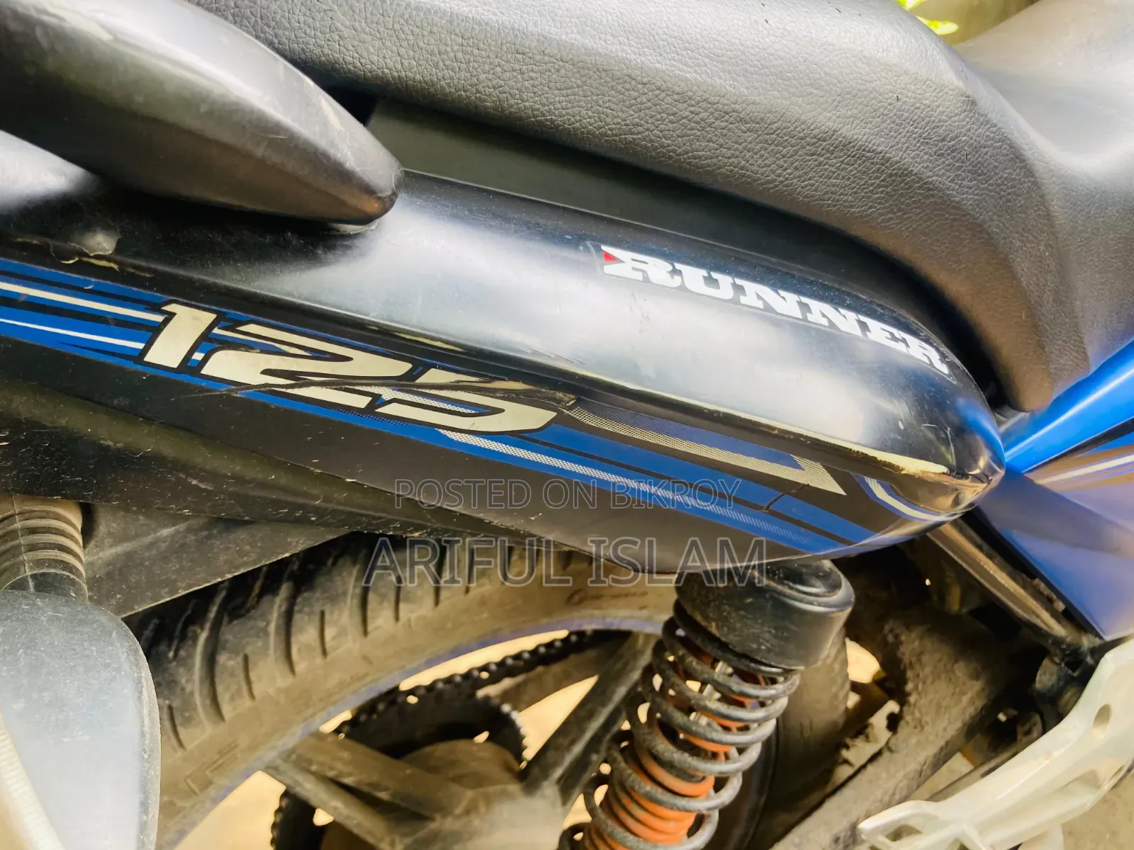 Runner Turbo 125 2019 Blue