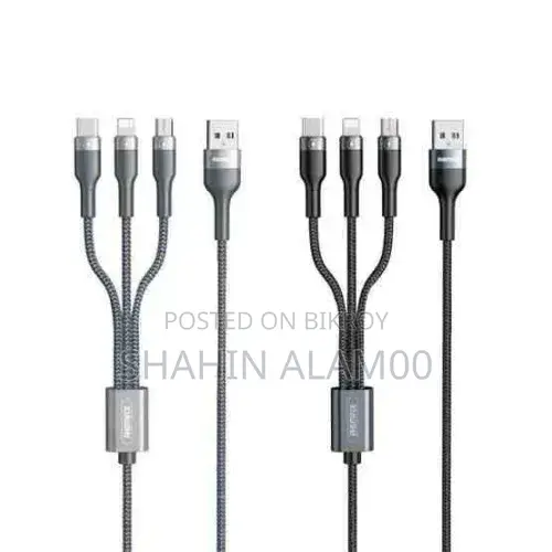 Remax Rc-070th 2a 1.2m 3in1 Fast