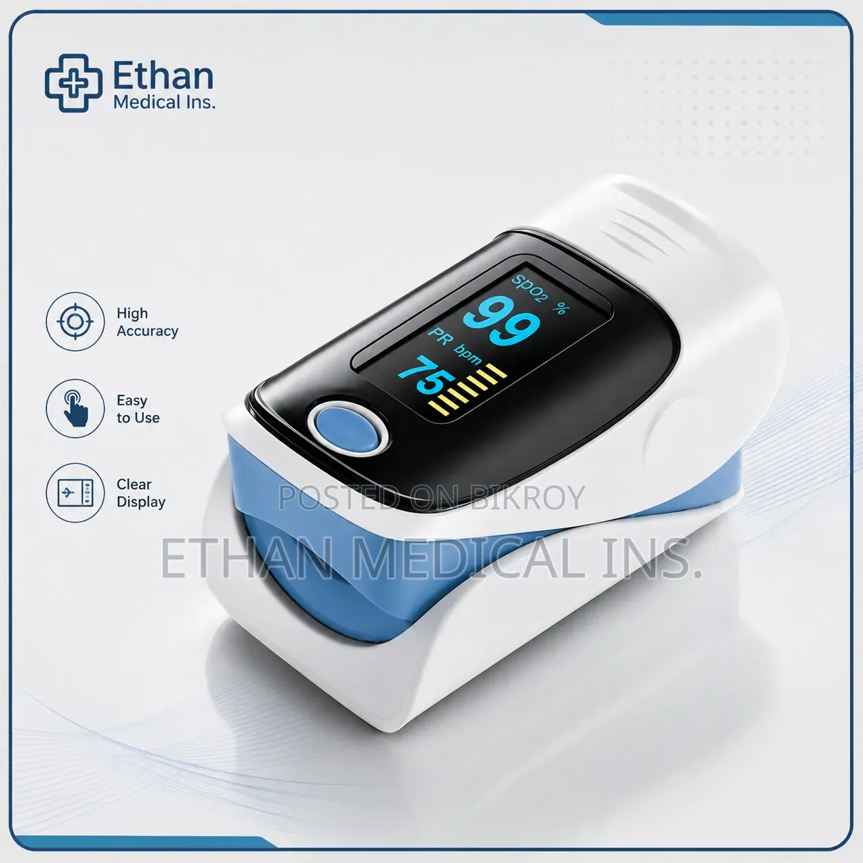 Fingertip YK-80A Pulse Rate Oximeter