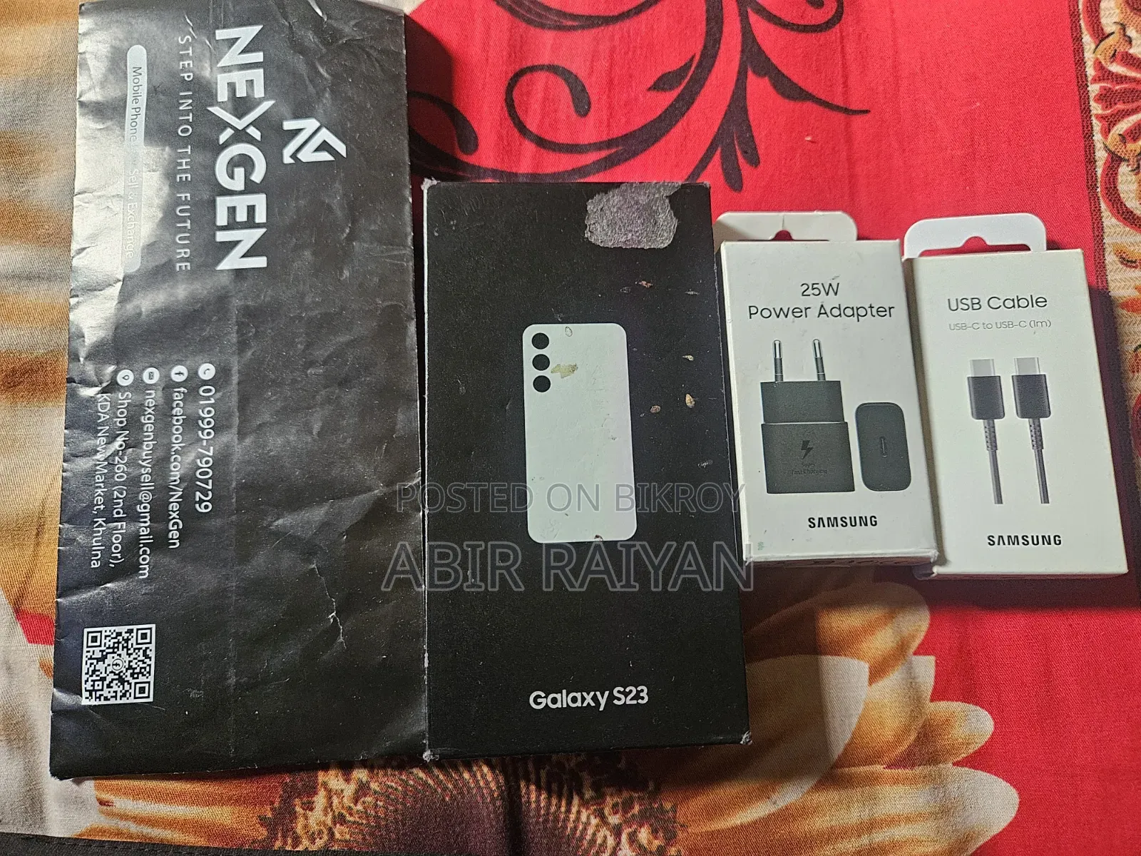 Samsung Galaxy S23 128 GB Gold