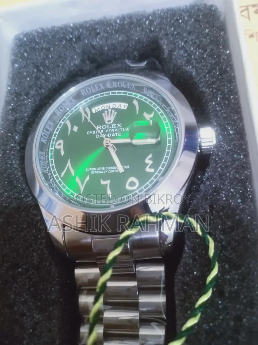 Green Sunburst Dial Rolex (Copy)