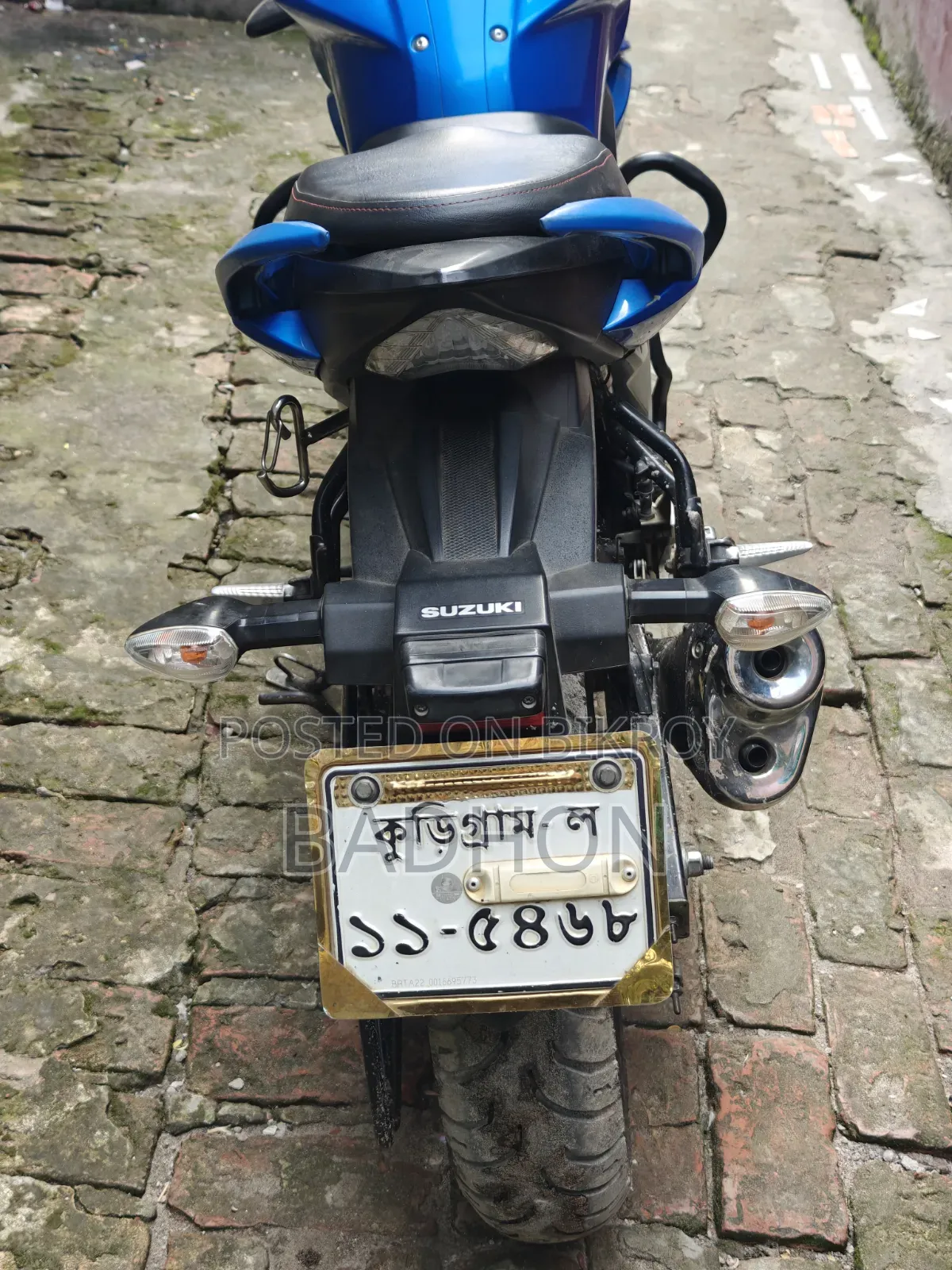 Suzuki Gixxer Monotone 2021 Blue
