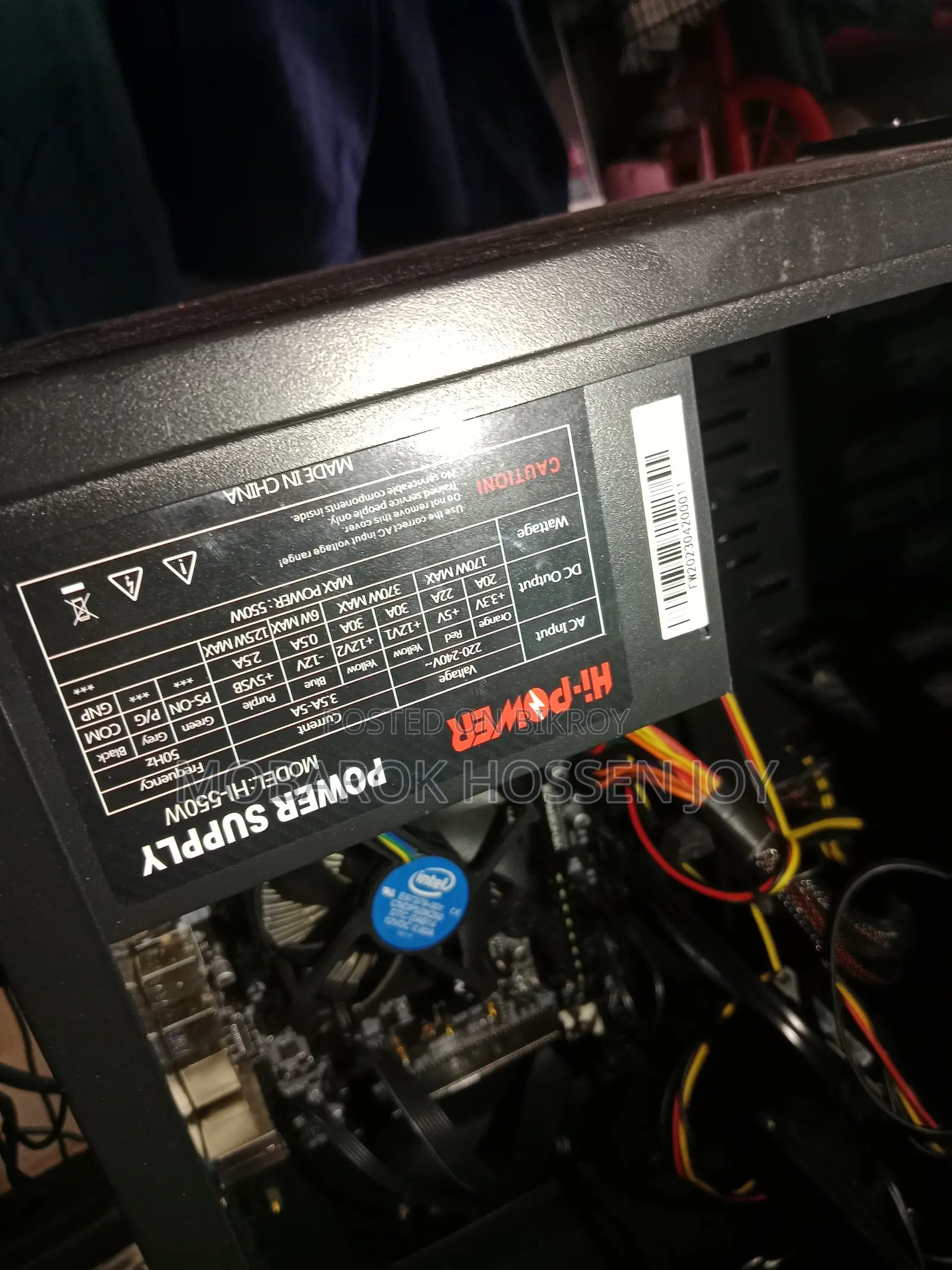 Desktop Computer 16GB Intel Core I5 SSD 256GB