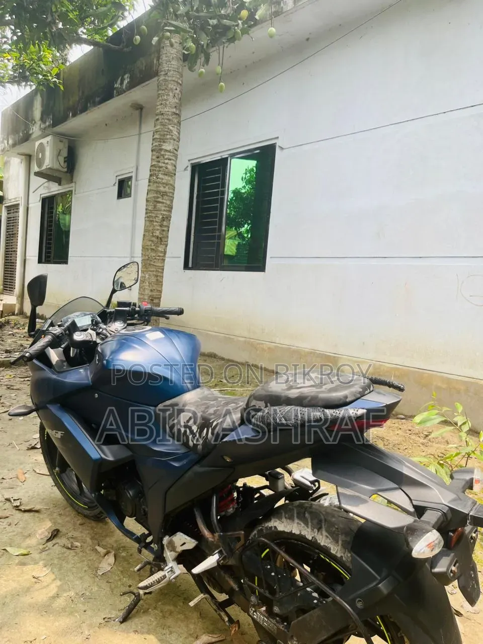 Suzuki Gixxer SF FI 2024 Blue
