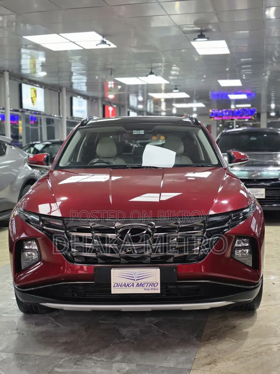 Hyundai Tucson 2021 Red