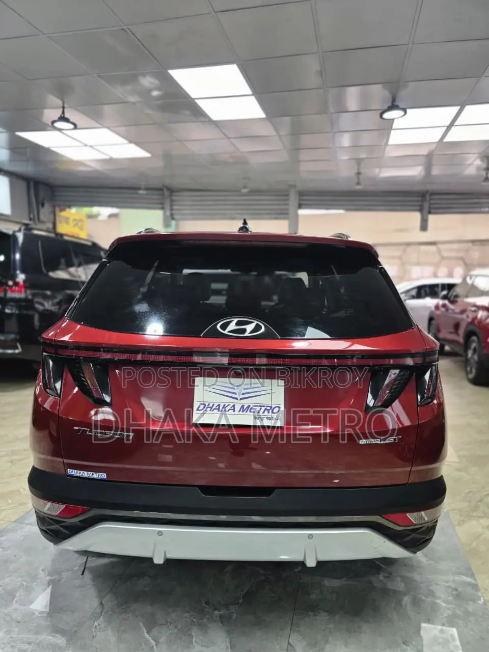 Hyundai Tucson 2021 Red