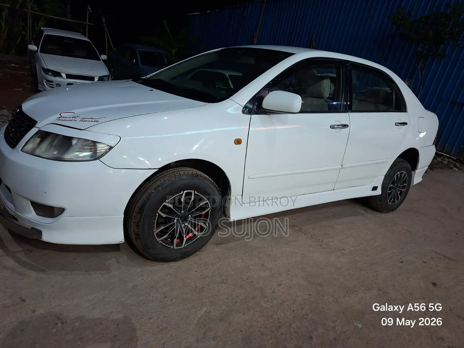 Toyota Corolla Sedan Automatic 2004 White