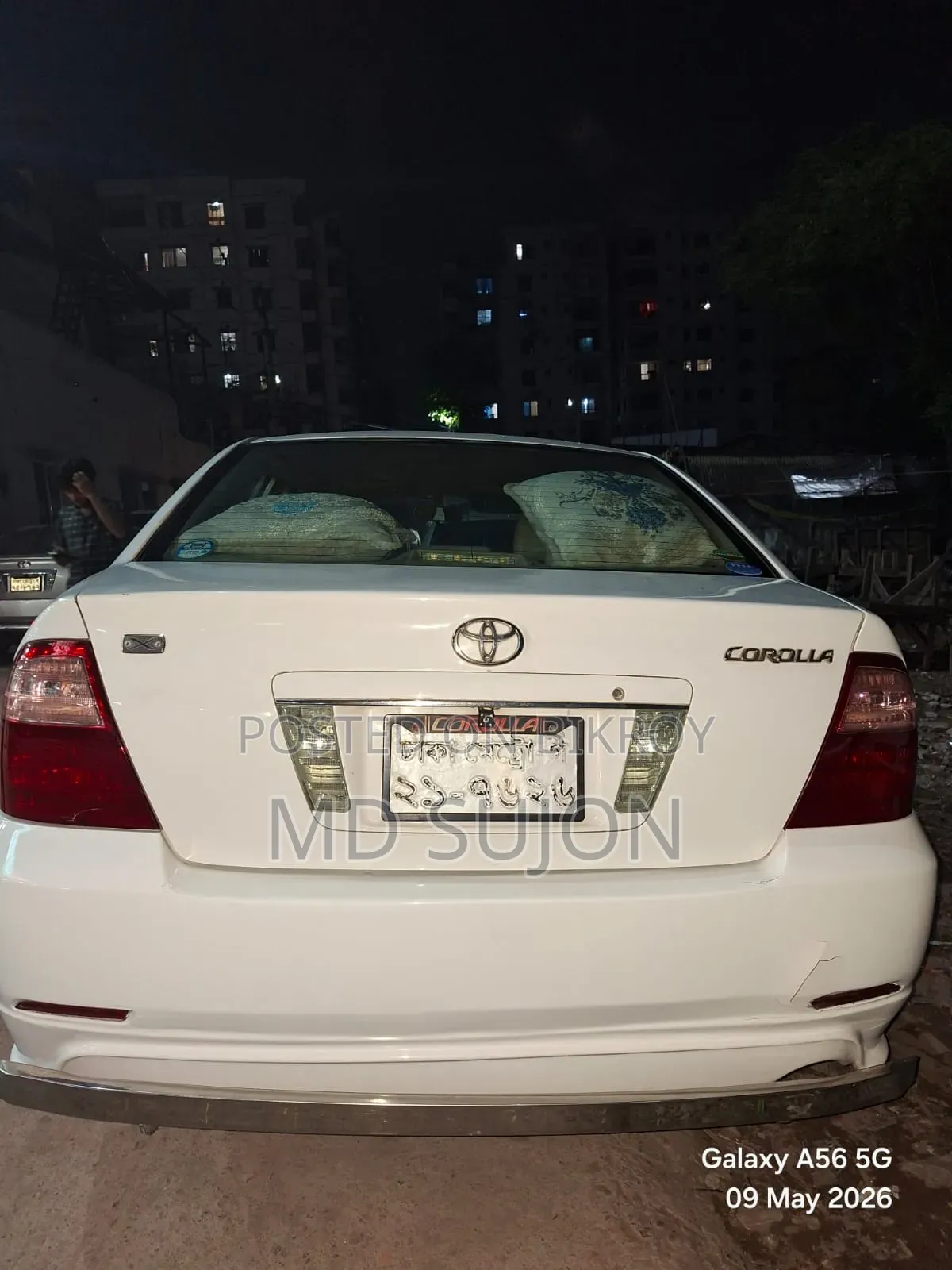 Toyota Corolla Sedan Automatic 2004 White